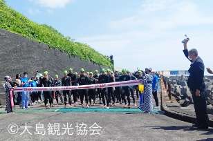 伊豆大島トライアスロン大会