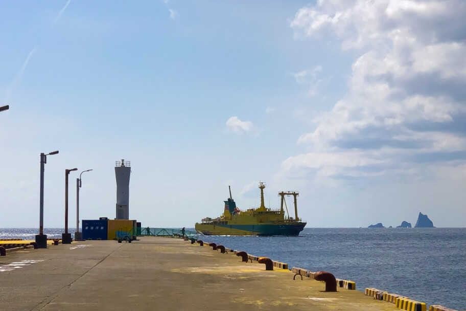 三宅島へ到着!