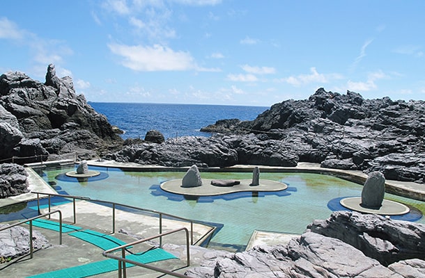 神津島の錆崎温泉神津島温泉保養センター