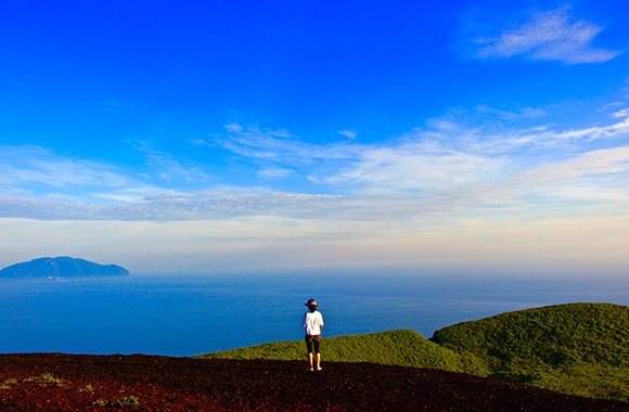 三宅島の七島展望台